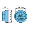 Krytka BPW 135x2/SW110 Light