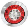 Konc.lampa kulatá LED 10-30V s rámečkem obrysové,brzda,směrové