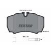 Sada brzd. desek TEXTAR - Iveco