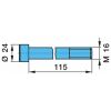 Srdc.šroub M16x115-2x45
