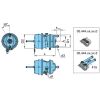 Válec kot.brzd 16"/24"L-M/M ECO Air COMPACT s přívodem