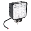 Pracovní svítilna 16LED 9-32V, 3100Lm, IP67, 48W, 6000K, 110x135mm - kabel 0,3m