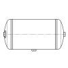 Vzduchojem Iveco 20l / 246 x 500/14 bar, Al