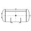 Vzduchojem 100l / 396 x 909 / 11,0 bar, Al