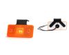 Světlo boční LED 12/24V oranž. s držákem