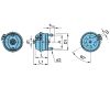Valec kot.brzd 20 "L