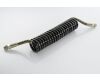 Hadica vzd.kroucená 22 x Ø80 / M 16x1,5 / M16x1,5 čierna 80mm