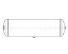 Vzduchojem 37l / 246 x 883 / 12,5 bar, Al