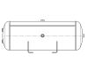 Vzduchojem 60l / 310 x 898 / 11,0 bar, Al