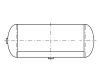 Vzduchojem Volvo 15l / 206 x 550/15 bar
