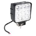 Pracovní svítilna 16LED 9-32V, 3100Lm, IP67, 48W, 6000K, 110x135mm - kabel 0,3m