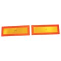 Kormovom označenie náves ALU 2ks 565x195x0,8mm ECE-70.01