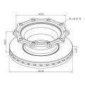 Kotouč SAF SKRS/Z 9022(22,5
