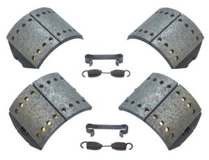 Sada brzd.čelistí SAF SNK 300x200 na nápravu,komplet orig.