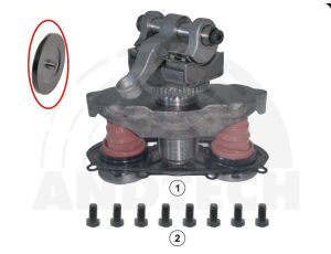 Sada oprav.brzd.třmenu  kompl.