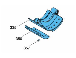 Čelist brzdová 3020-1 kmpl. GOLDHOFER-vařená kladka