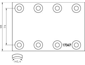 Obložení brzd.pr.300x100 08