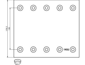 Obloženie brzd.pr.420x180 08 TEXTAR