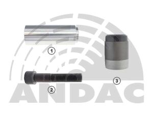 Sada oprav.brzd.třmenu SN6, SN7 39mm