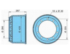 Buben 4220/279 ECO DRUM Z
