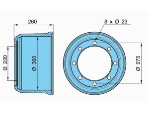 Bubon 3620/260/8 ECO-M