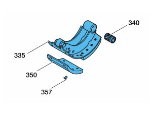 Brzd.čelist 3015-1 kmpl.GOLDHOFFER