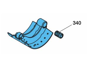 Brzd.čelist 3020-1 holá GOLDHOFER-vařená kladka
