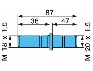 Čep kola S M18x1,5 87/36/47