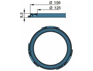 Krúžok ABS ECO-P, ECO-P2 9T 100z