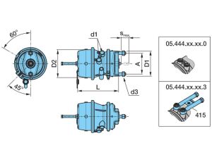 Válec kot.brzd 14"/24"L-M/M
