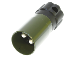 Zástrčka NATO 2 pol. 24V Metall - 35 qmm 160 A / 400 A