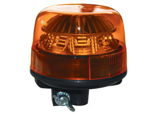 Maják LED oranž, na nátrubek ,,GALAXY,, 10 - 30V 8led,IP68, 130x125mm