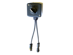 Vypínač zap-vyp IP67, 2x zásuvka super seal. ADR