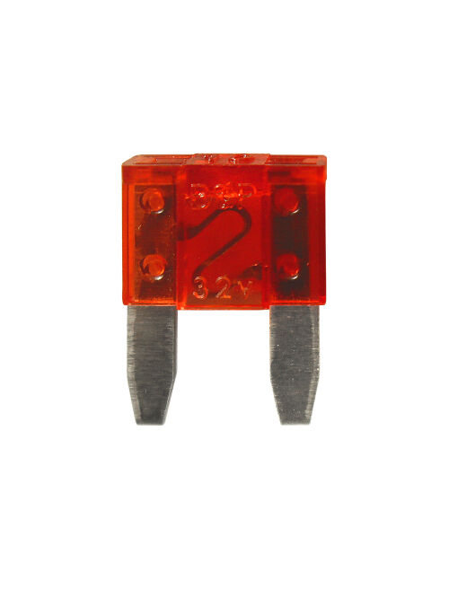 Poistka mini 10A - červená