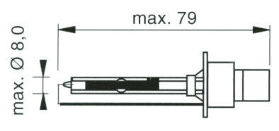 Žárovka Xenon D2R 35W P32d-3
