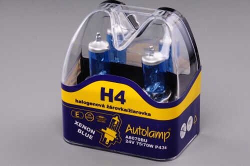 Krabička H4 24V 75/70W P43t xenon blue