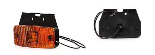 Světlo boční LED oranž.