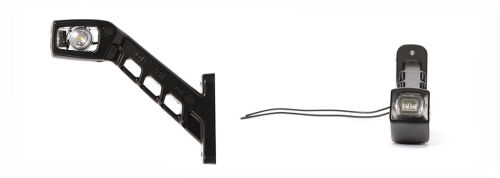 Světlo boční 3x LED 12/24V - tykadlo 90 - levé