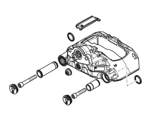 Brzda TS2 3709 R