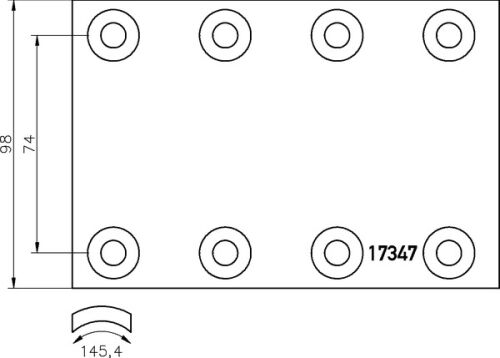 Obložení brzd.pr.300x100 08