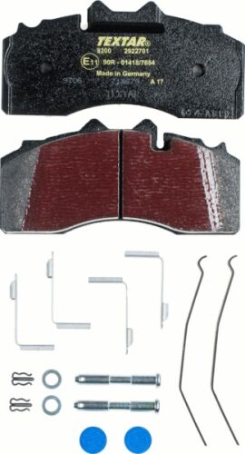 Brzdové dosky TSB3709 - BPW 8200