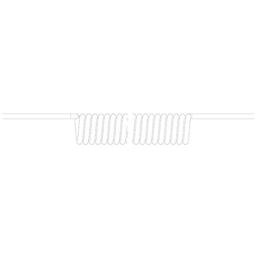 Kabel spirálový 6x1 pol 3500mm, open end