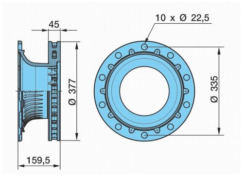 Kotúč 3745/10 ECO-P UNI od 05/03