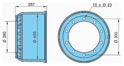 Buben 4220/279 ECO DRUM Z