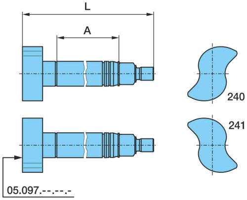 Klíč brzd.LL A=151,5/266,5 L