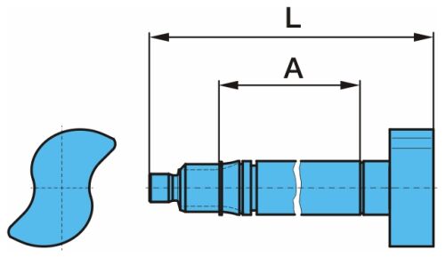 Kľúč brzd.LL A = 141 L