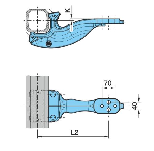Rameno pérování  ECO Air COMPACT pod měch