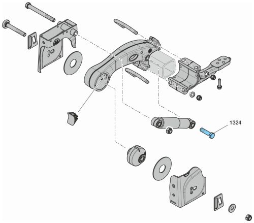 Sada čepu tlumiče M24x95 ECO Air COMPACT