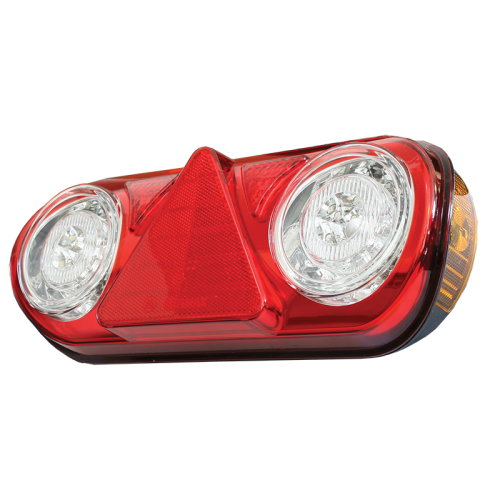Konc.lampa P BPW TM 1 LED  s boční pozičkou