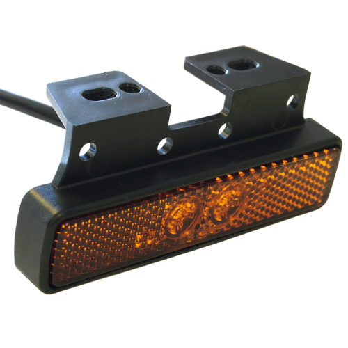 Pozička boční BPW LED,konektor click-in 0,5M  L držák 90°vnitřní